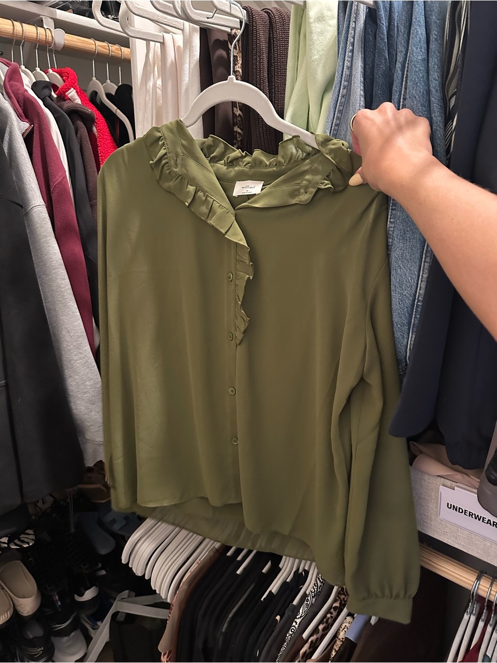 Wilfred Ruffle Blouse